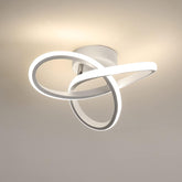 Plafonnier LED Moderne, 22W Lampe de Plafond, Plafonnier LED Design en Forme de Fleur pour Chambre Cuisine Salon